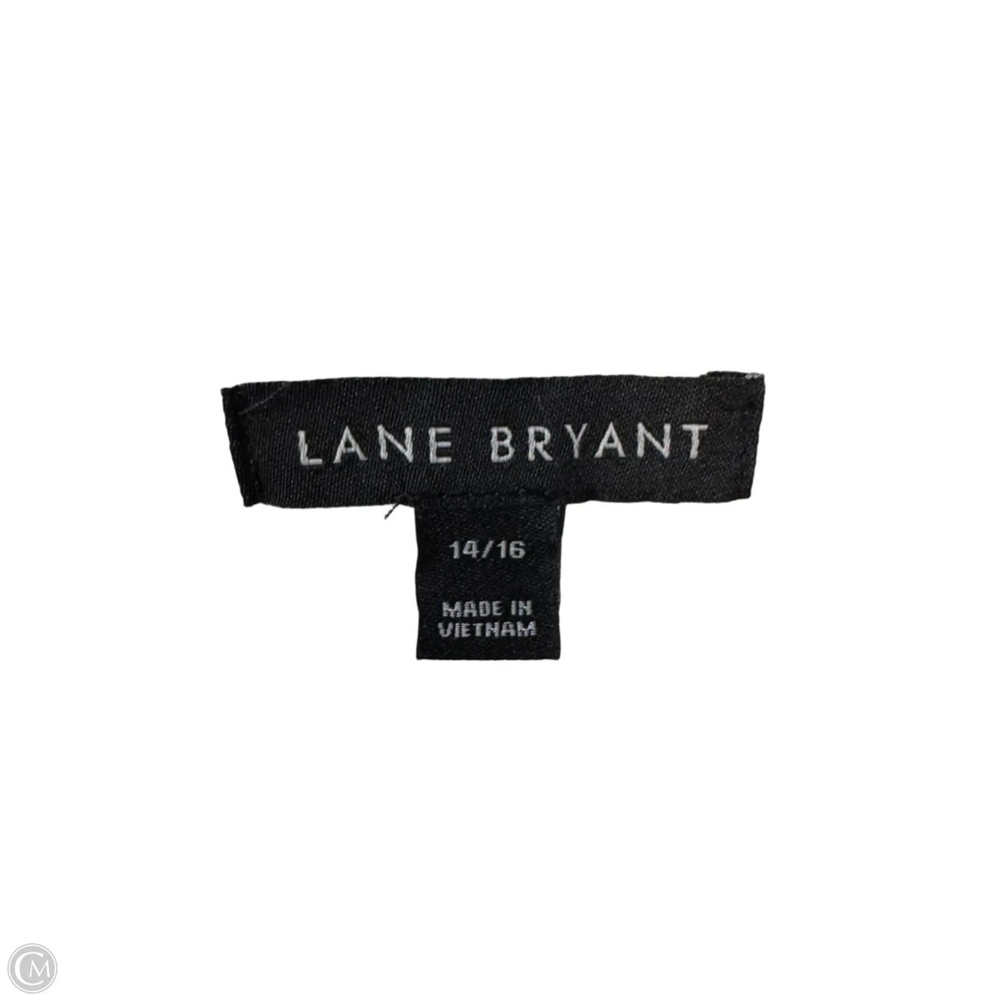 Dress Work By Lane Bryant In Black & White, Size: Xl