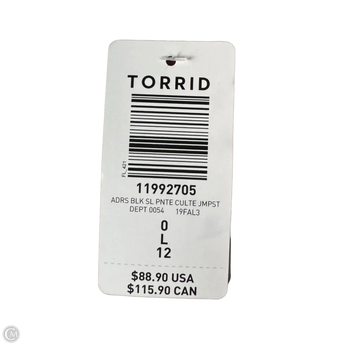 Jumpsuit By Torrid In Black, Size: L