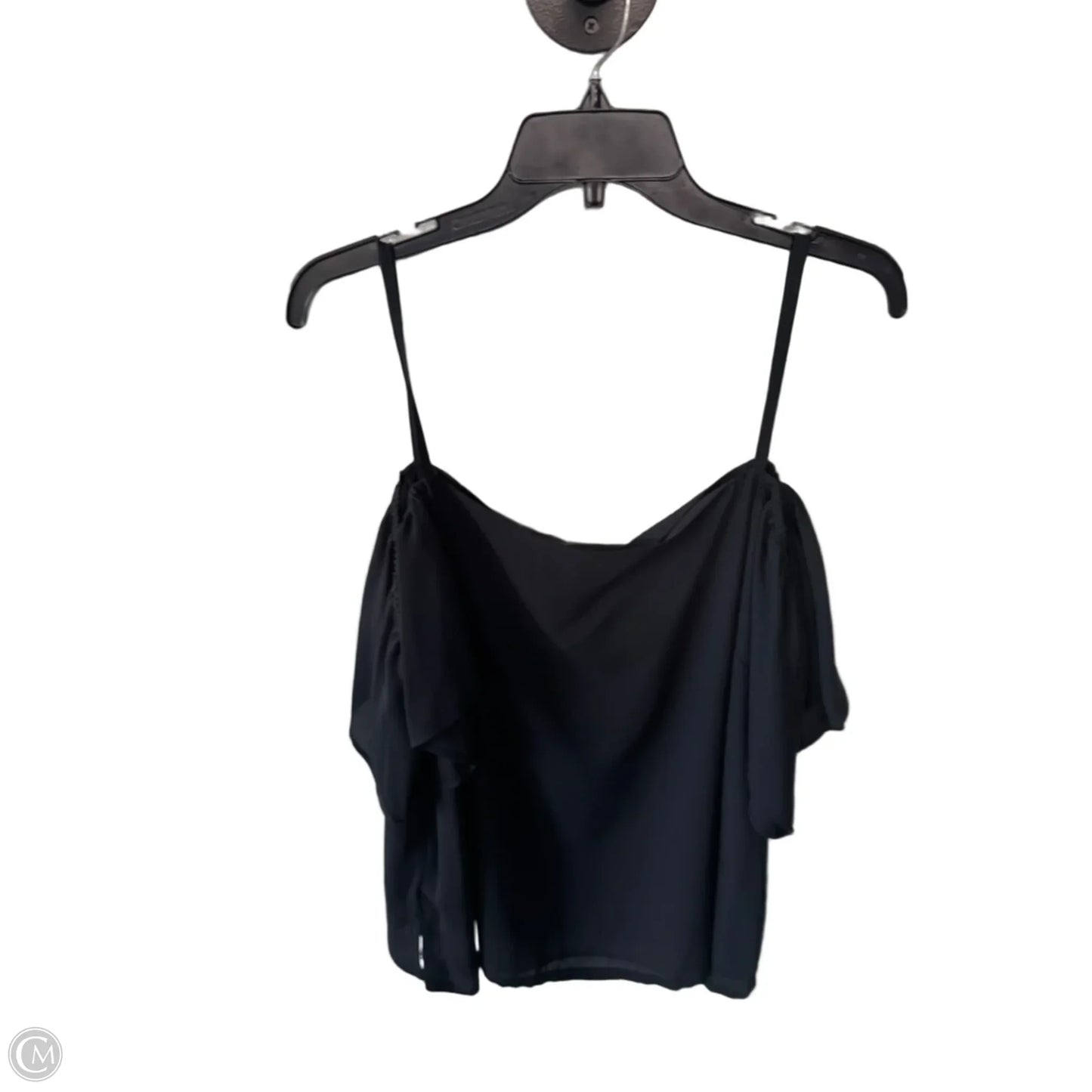 Top Sleeveless By Loft In Black, Size: 1x