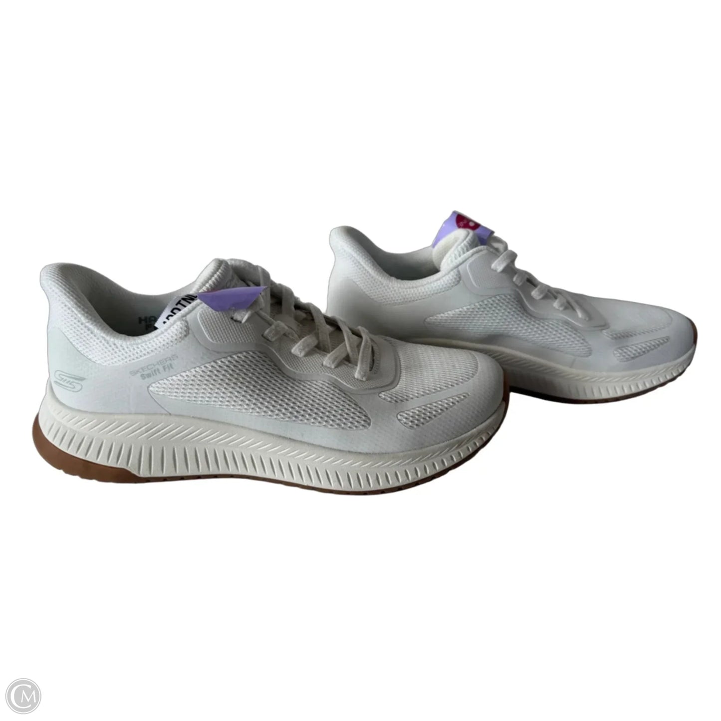 Shoes Athletic By Skechers In White, Size: 9