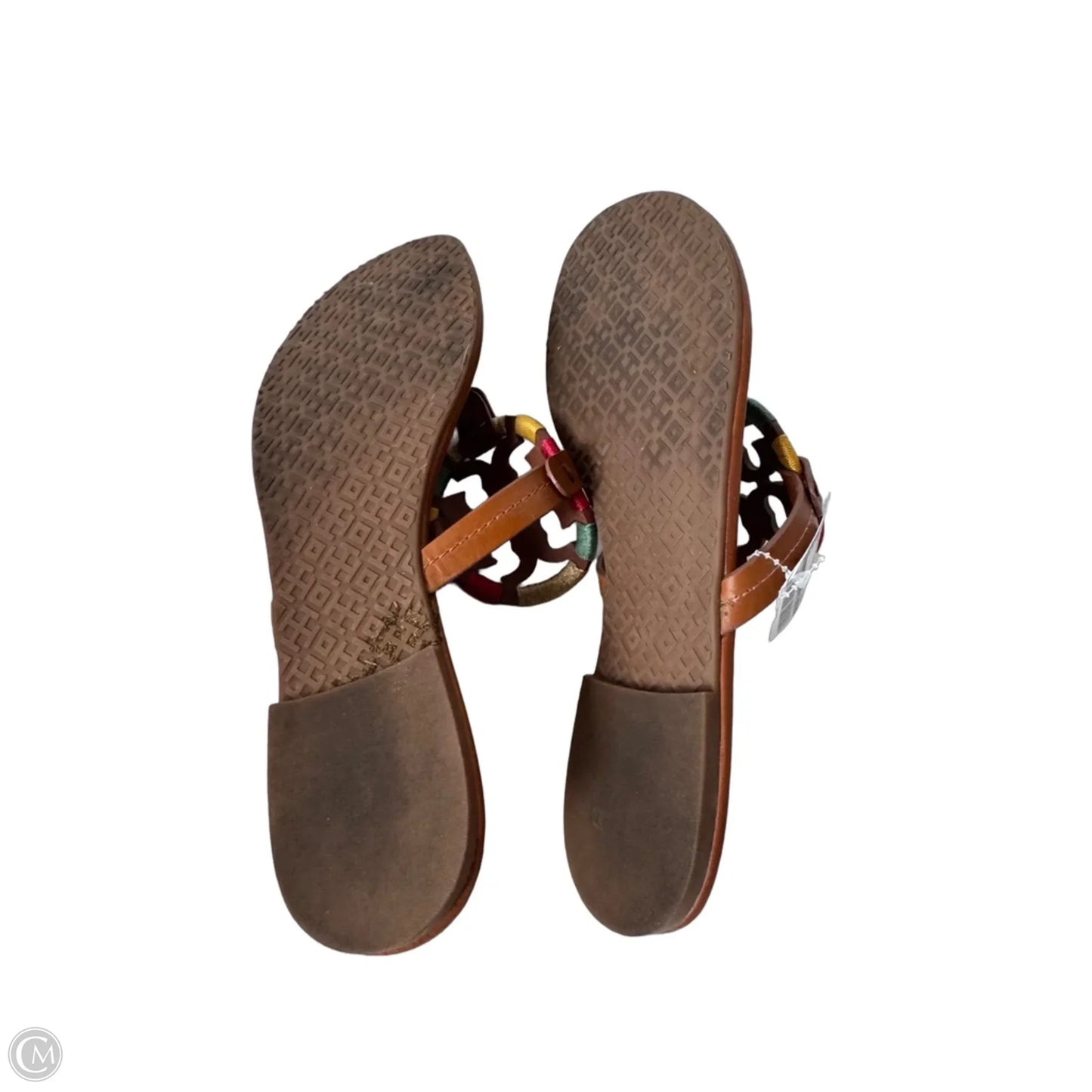 Sandals Designer By Tory Burch In Brown, Size: 9