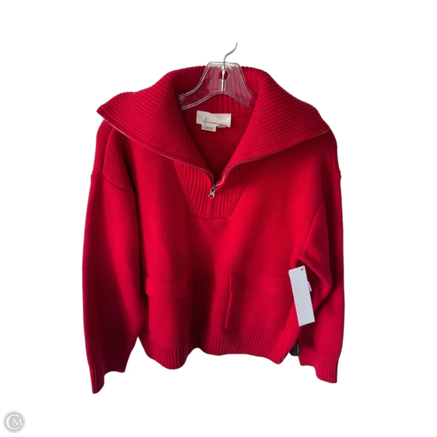 Sweater By Anthropologie In Red, Size: S
