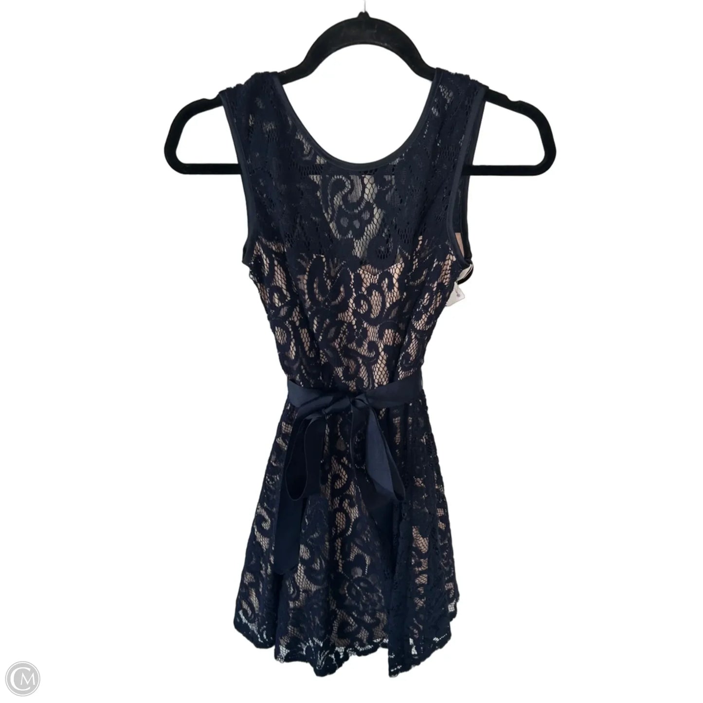 Dress Party Midi By Betsy And Adam In Navy, Size: S