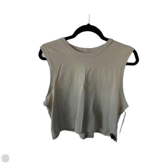 Athletic Tank Top By Athleta In Taupe, Size: Xl
