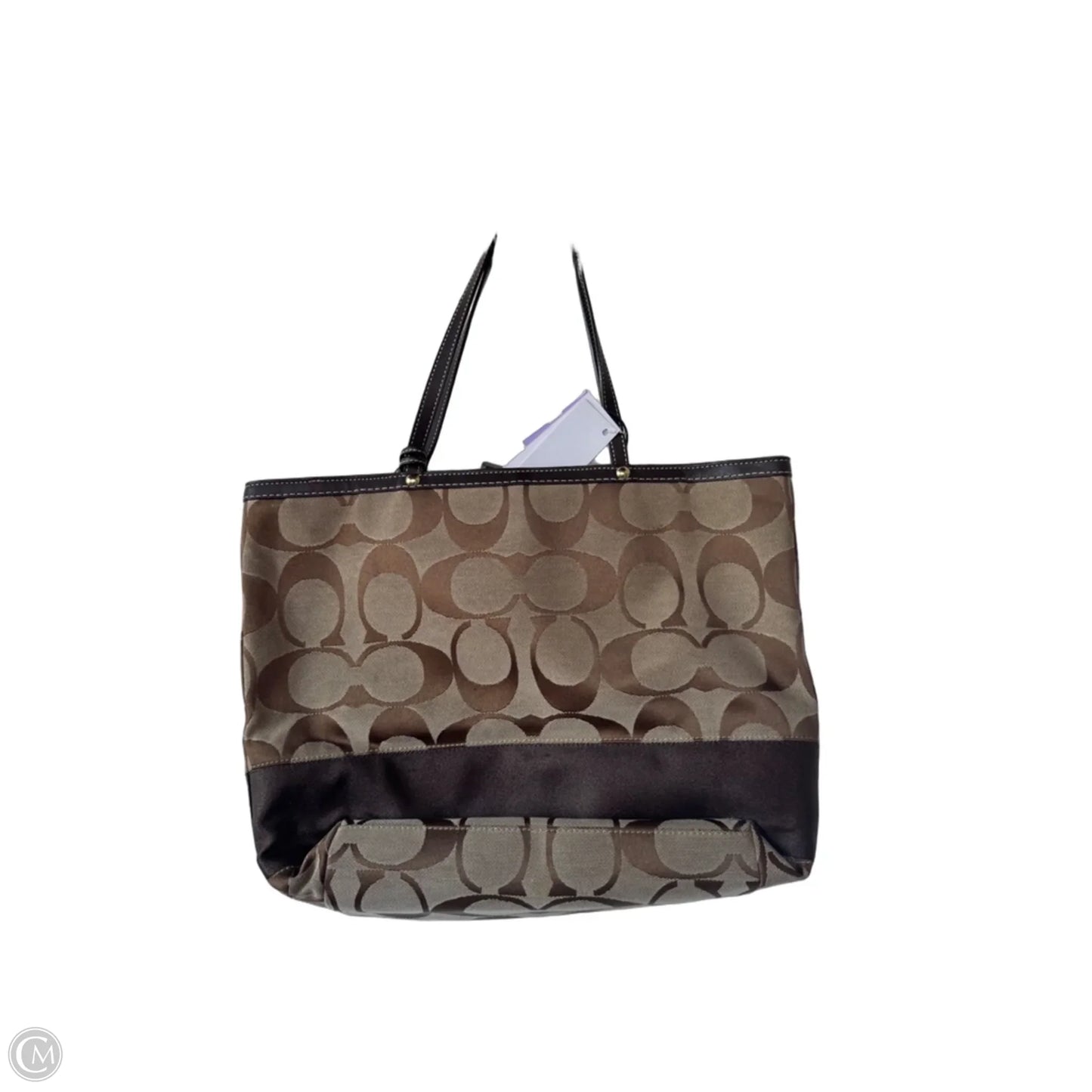 Tote Designer By Coach, Size: Medium
