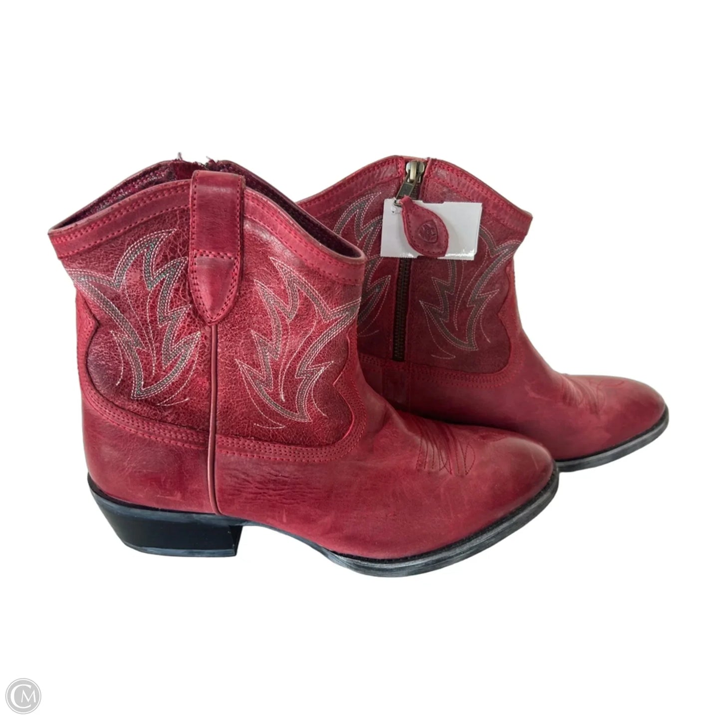 Boots Western By Ariat In Red, Size: 9