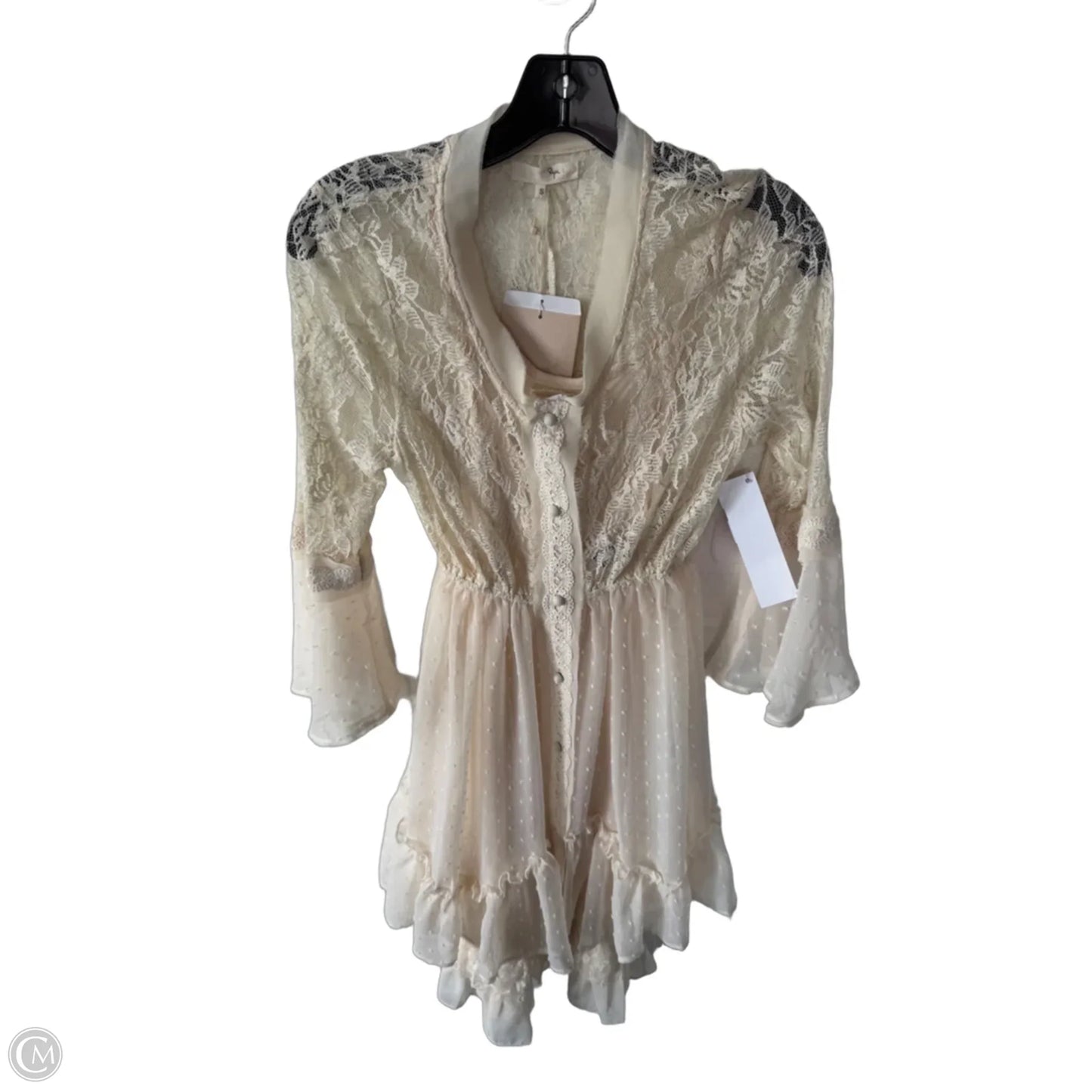Dress Set 2pc By Ryu In Cream, Size: S