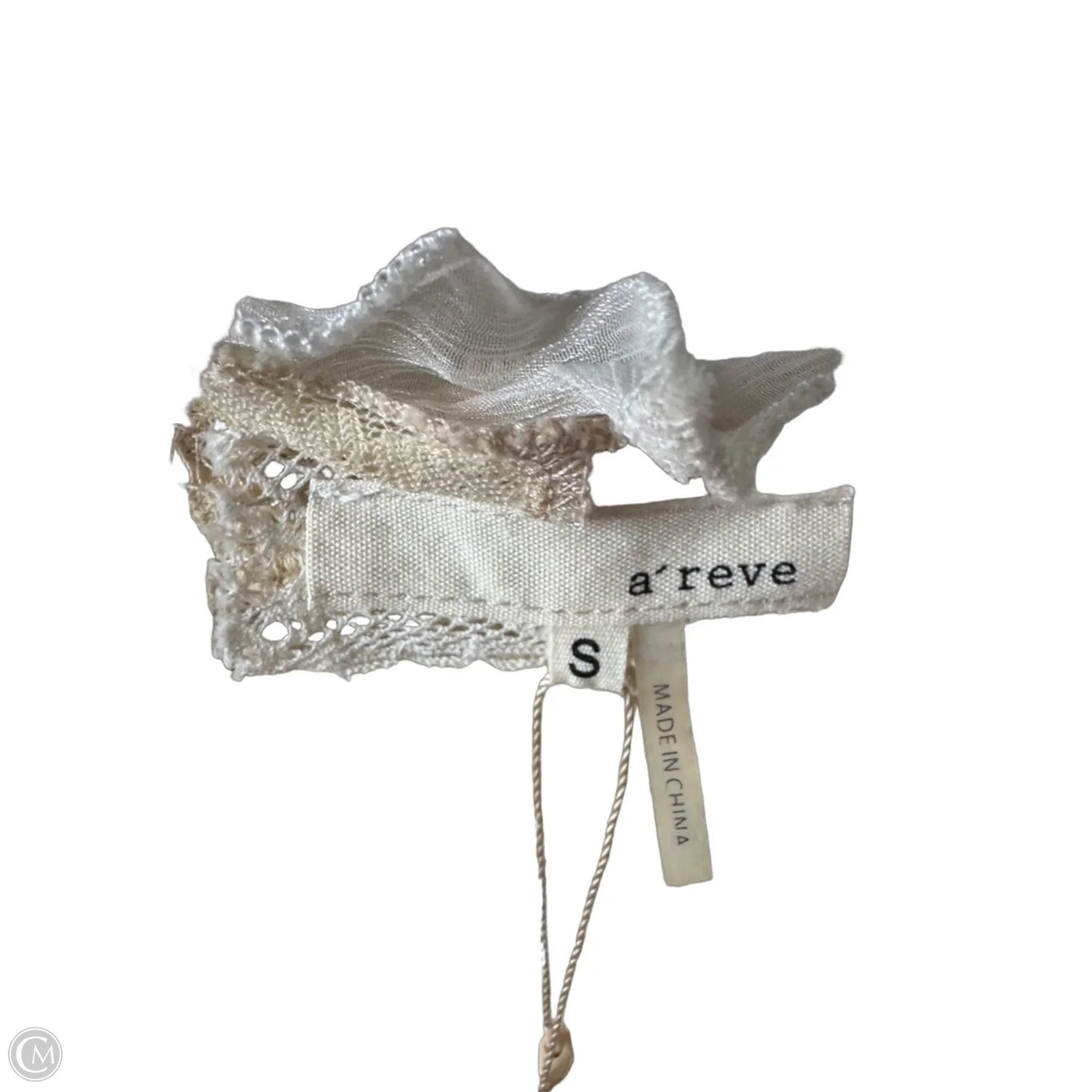 Vest Other By Areve In Cream, Size: S