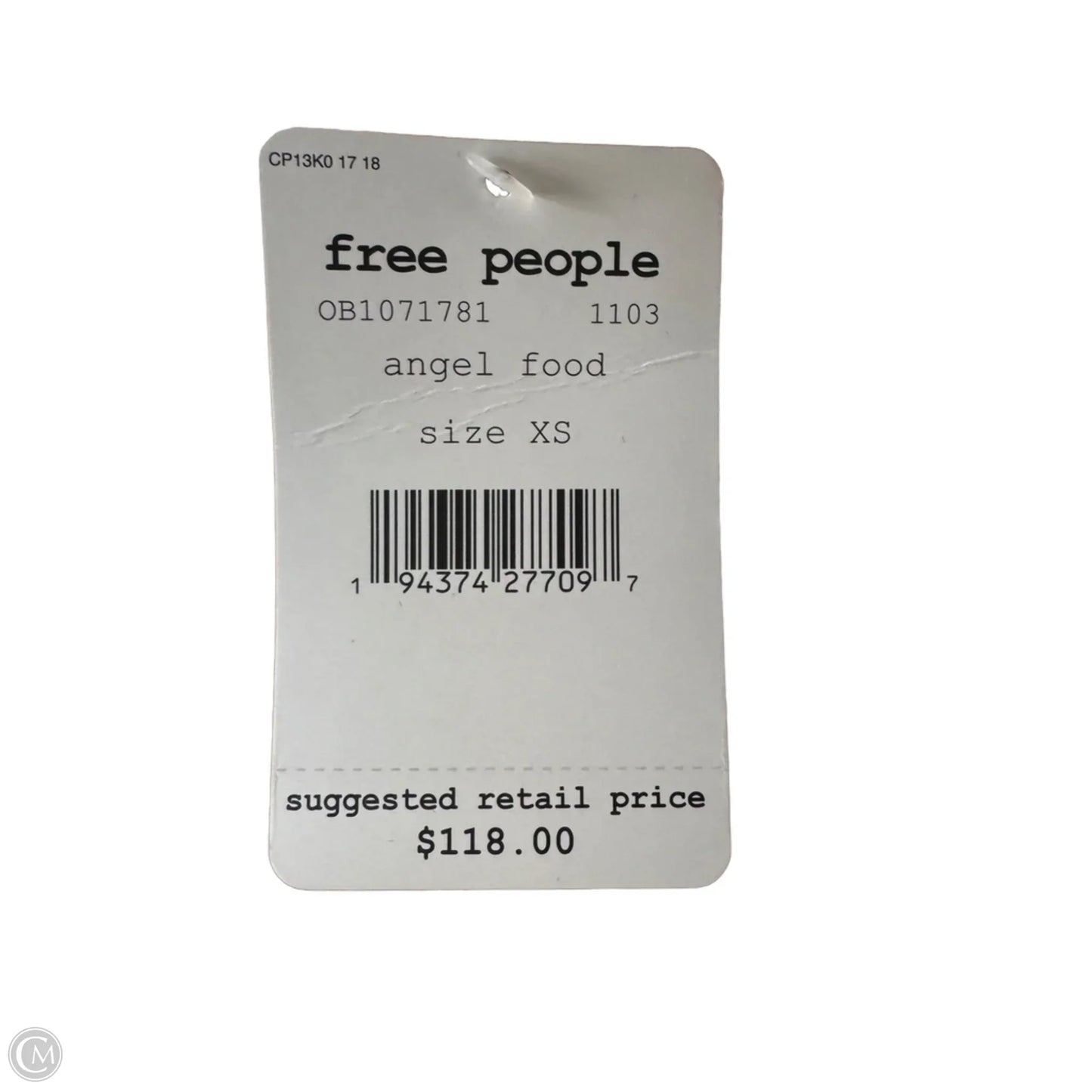 Top Long Sleeve By Free People In Cream, Size: Xs