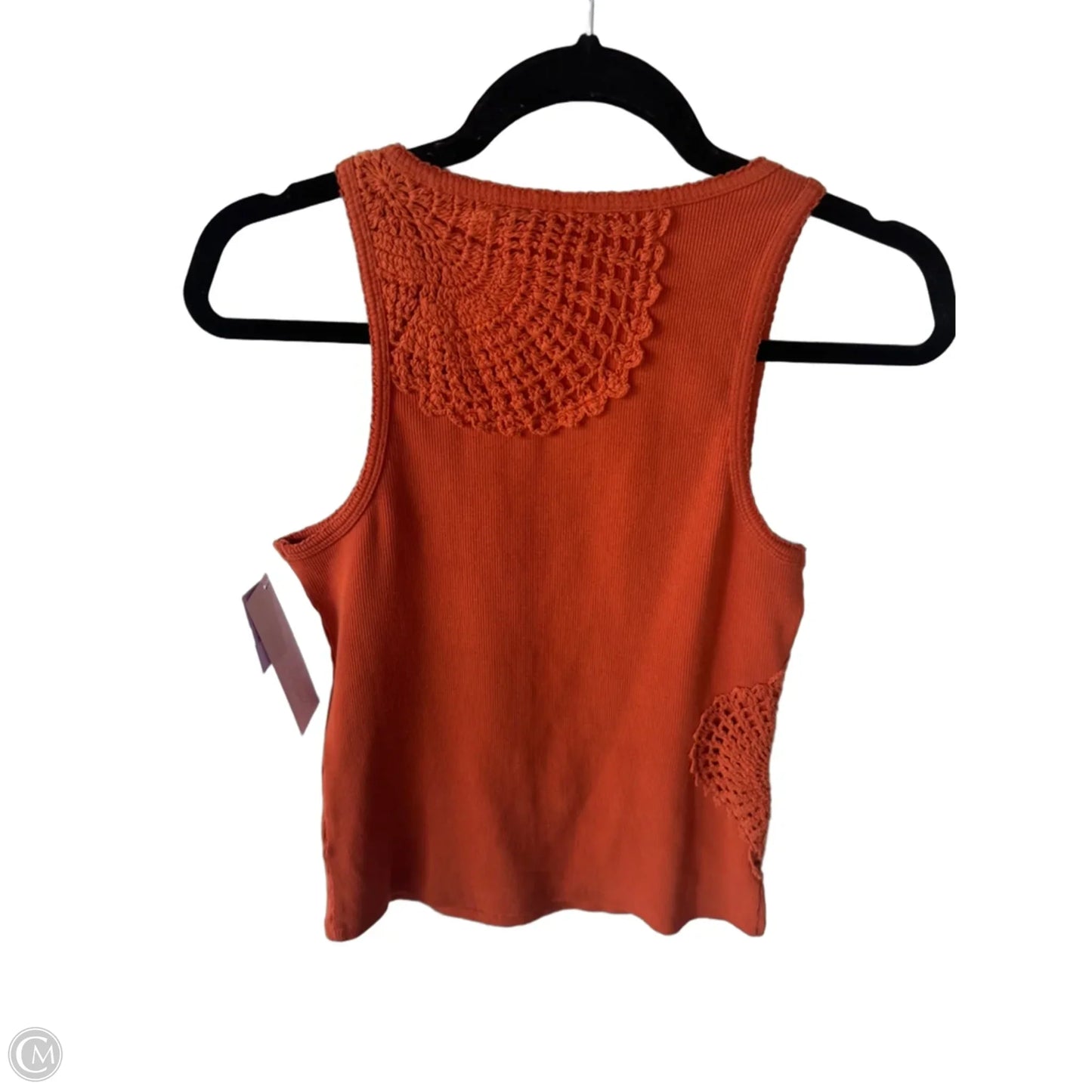 Tank Top By Anthropologie In Orange, Size: S