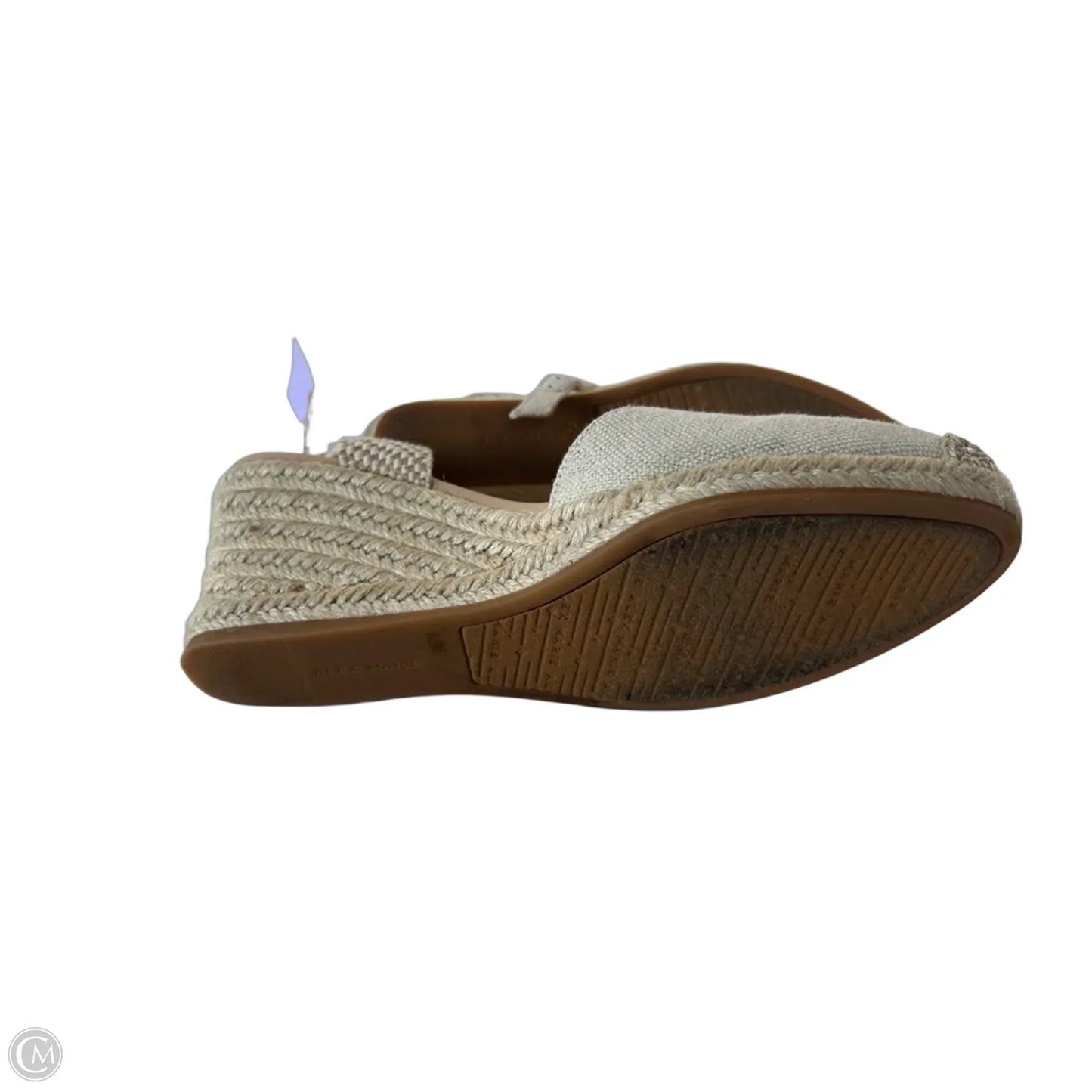 Shoes Heels Wedge By Alex Marie In Cream, Size: 8.5