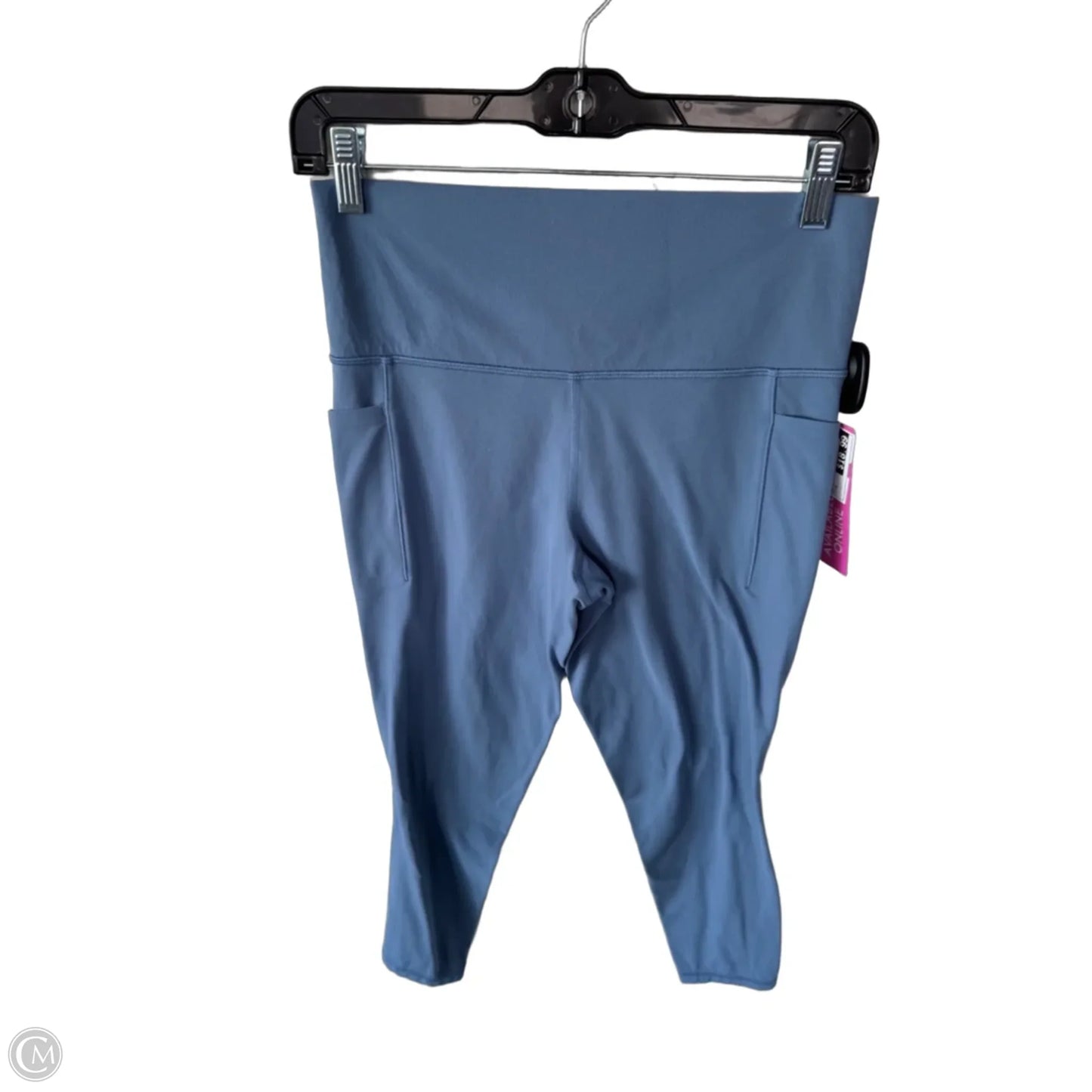 Athletic Leggings By Athleta In Blue, Size: 8