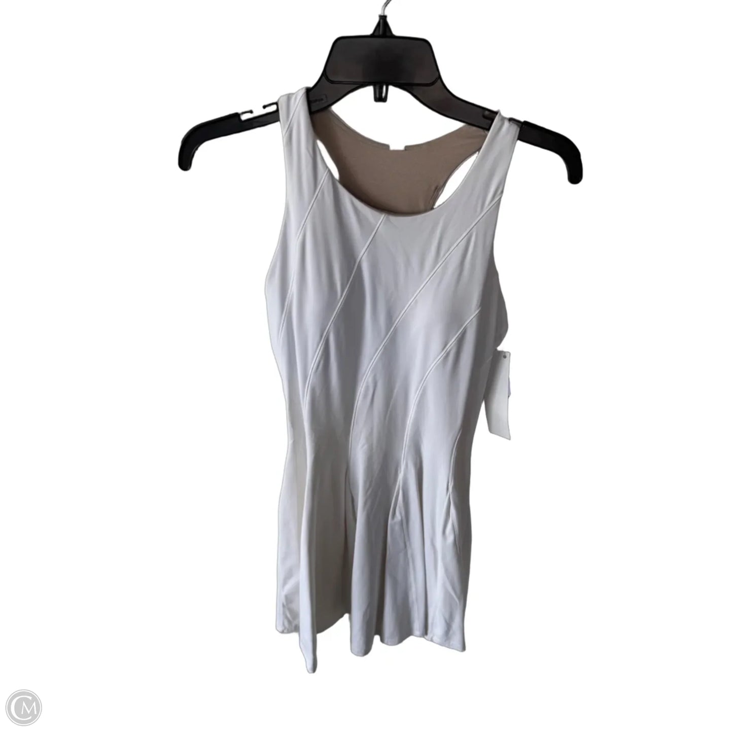 Athletic Dress By Lululemon In White, Size: M