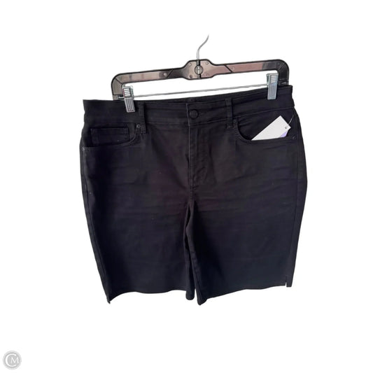 Shorts By Not Your Daughters Jeans In Black Denim, Size: 10