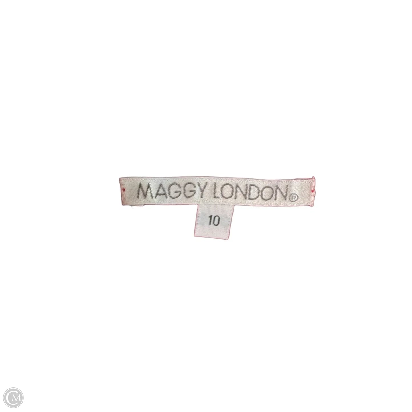 Dress Work By Maggy London In Red, Size: M