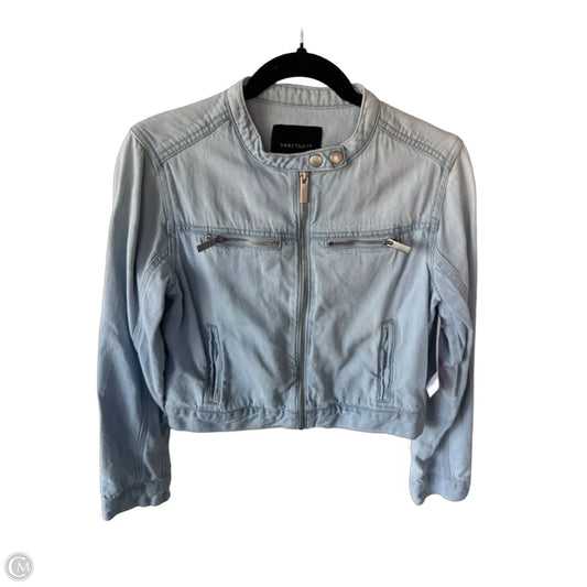 Jacket Denim By Sanctuary In Blue Denim, Size: Xs