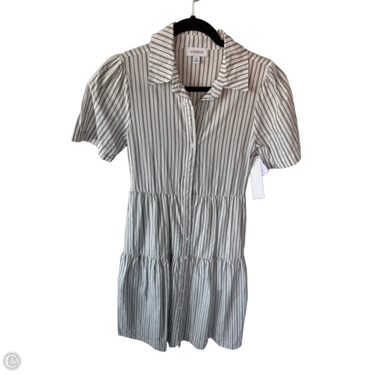 Dress Casual Maxi By Evereve In Black & White, Size: Xs