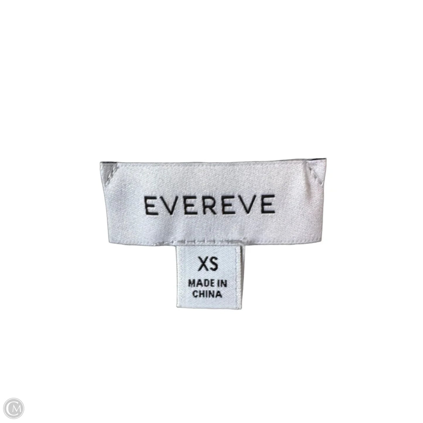 Dress Casual Maxi By Evereve In Black & White, Size: Xs