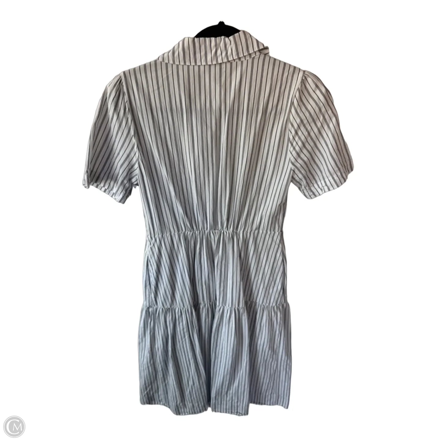 Dress Casual Maxi By Evereve In Black & White, Size: Xs