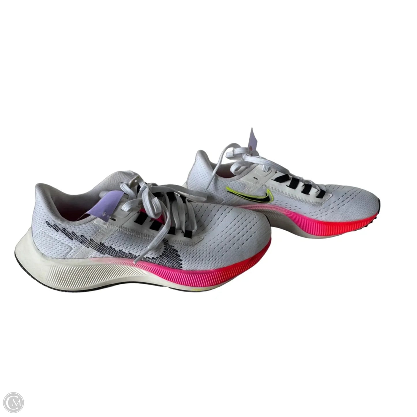Shoes Athletic By Nike In White, Size: 6