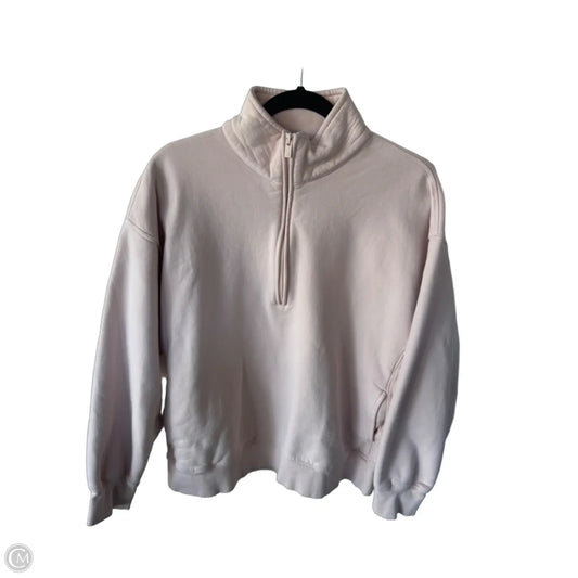 Sweatshirt Collar By Aritzia In Pink, Size: L