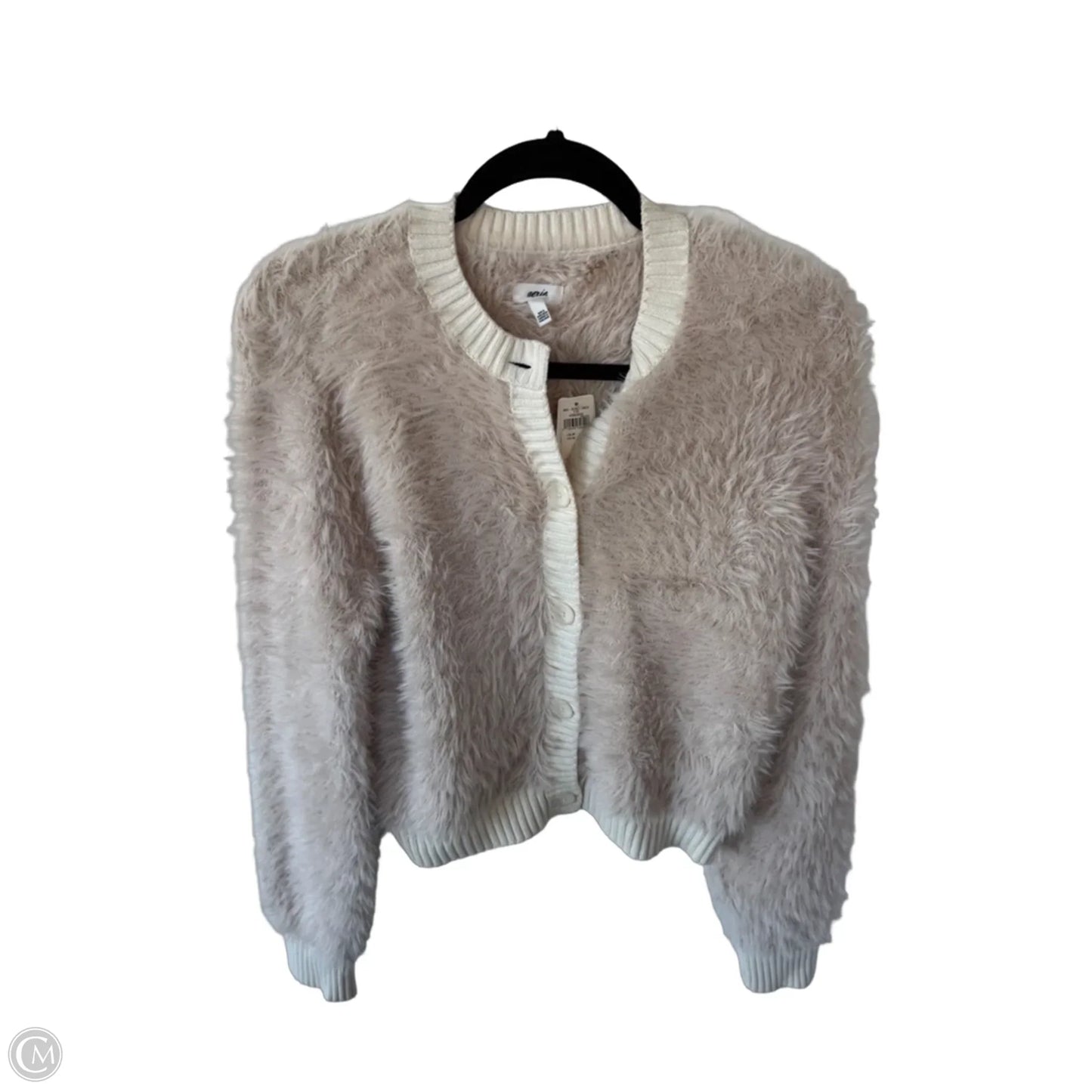Sweater Cardigan By Aerie In Cream, Size: M