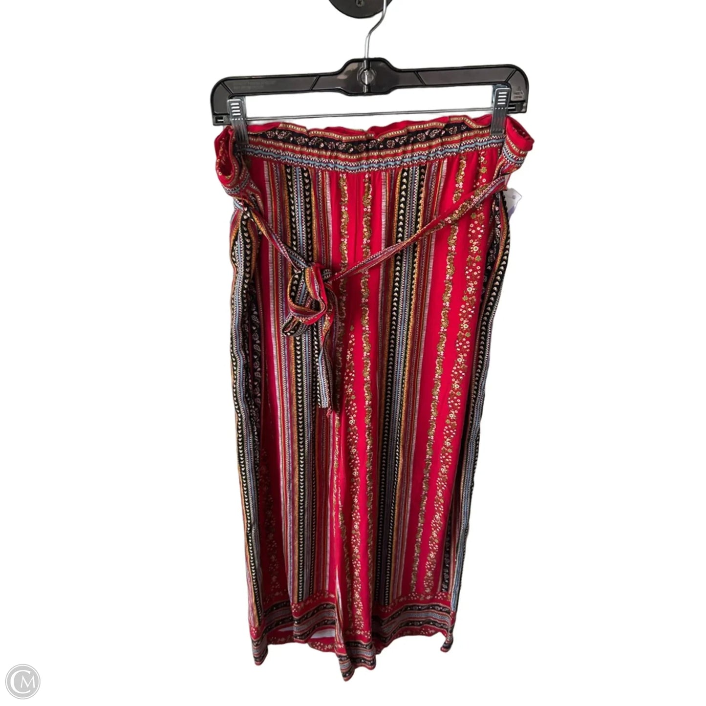 Pants Wide Leg By Loft In Red, Size: 8