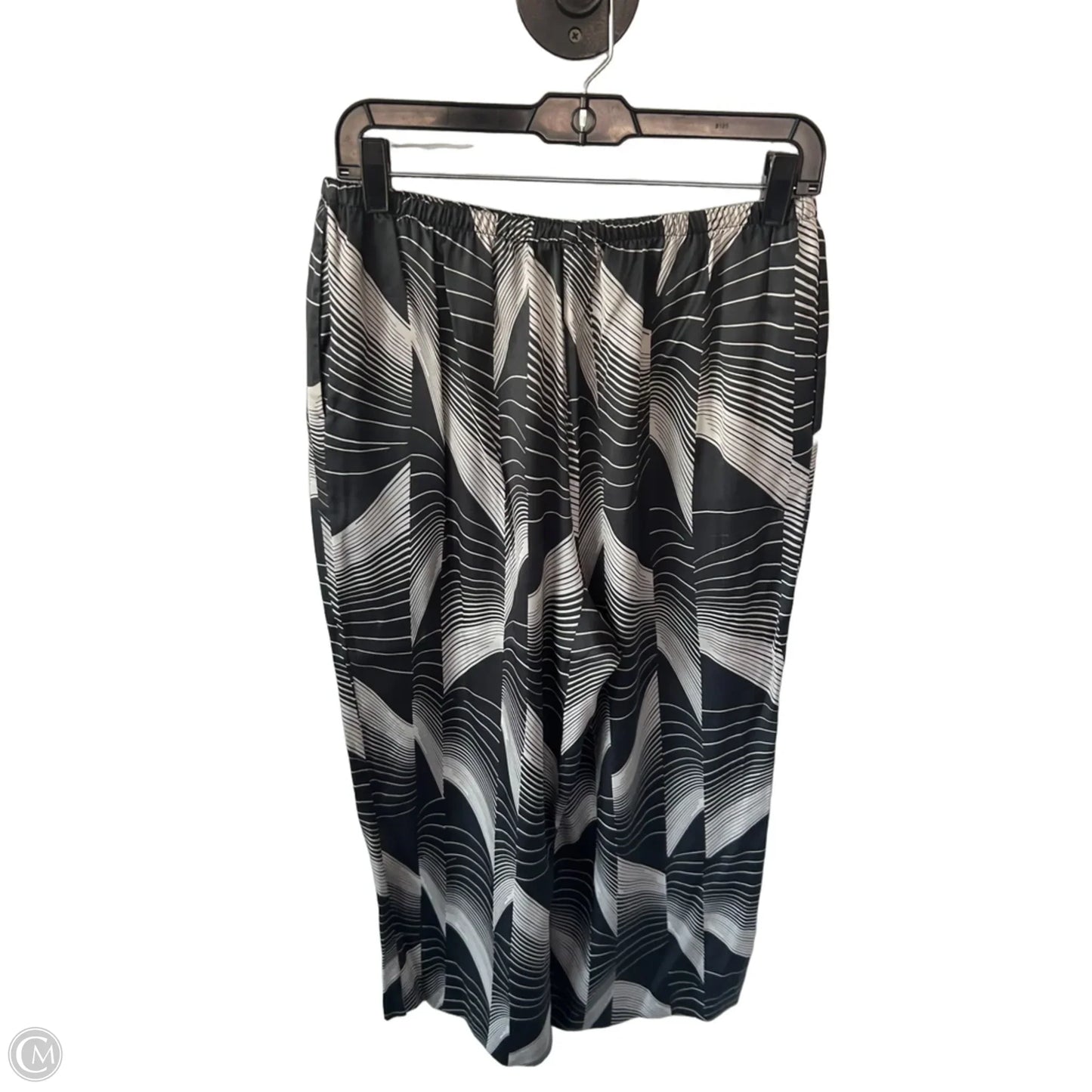 Pants Wide Leg By Nordstrom In Grey & White, Size: 8