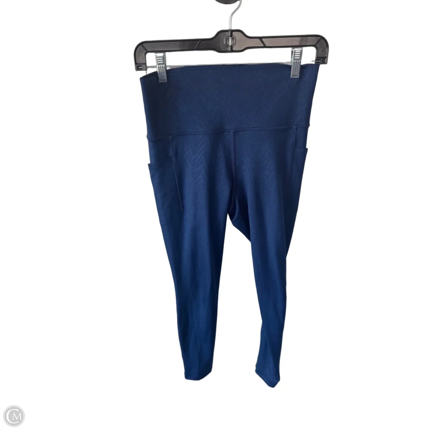 Athletic Leggings By Athleta In Blue, Size: 4