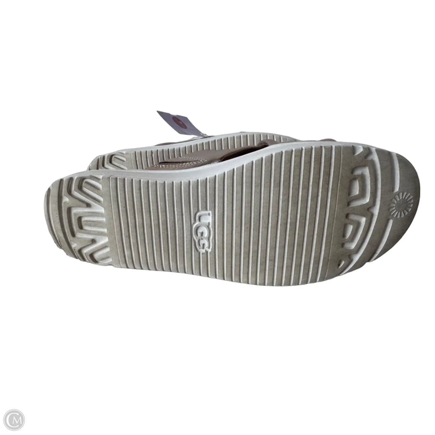 Sandals Designer By Ugg In Bronze, Size: 9