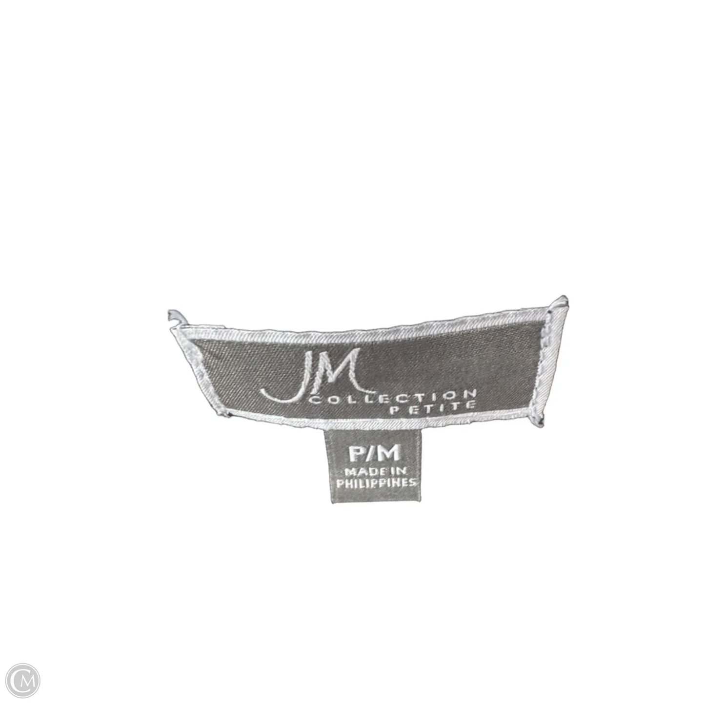 Dress Casual Midi By Jm Collections In Blue & White, Size: Mp