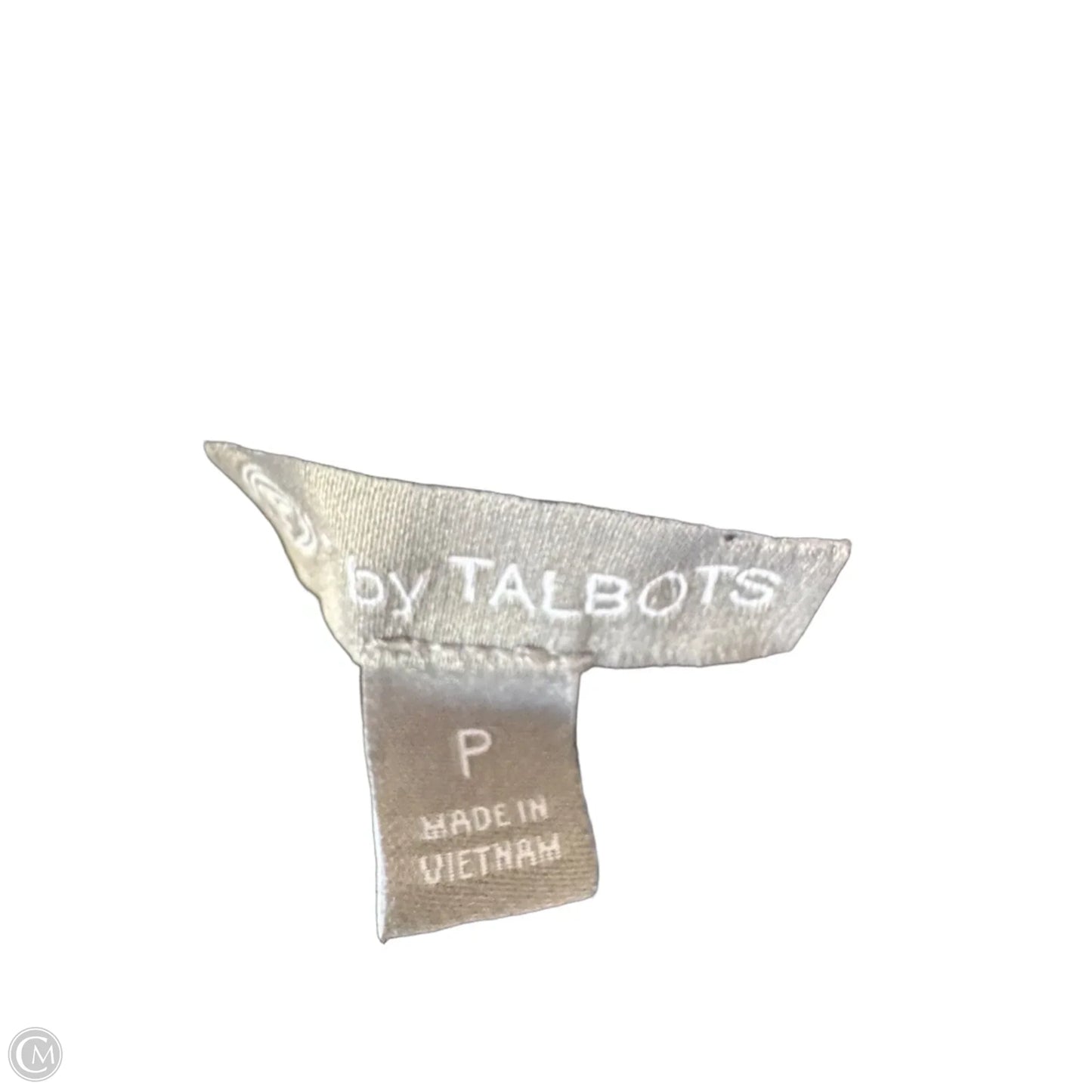 Jumpsuit By Talbots In Black & Grey, Size: S