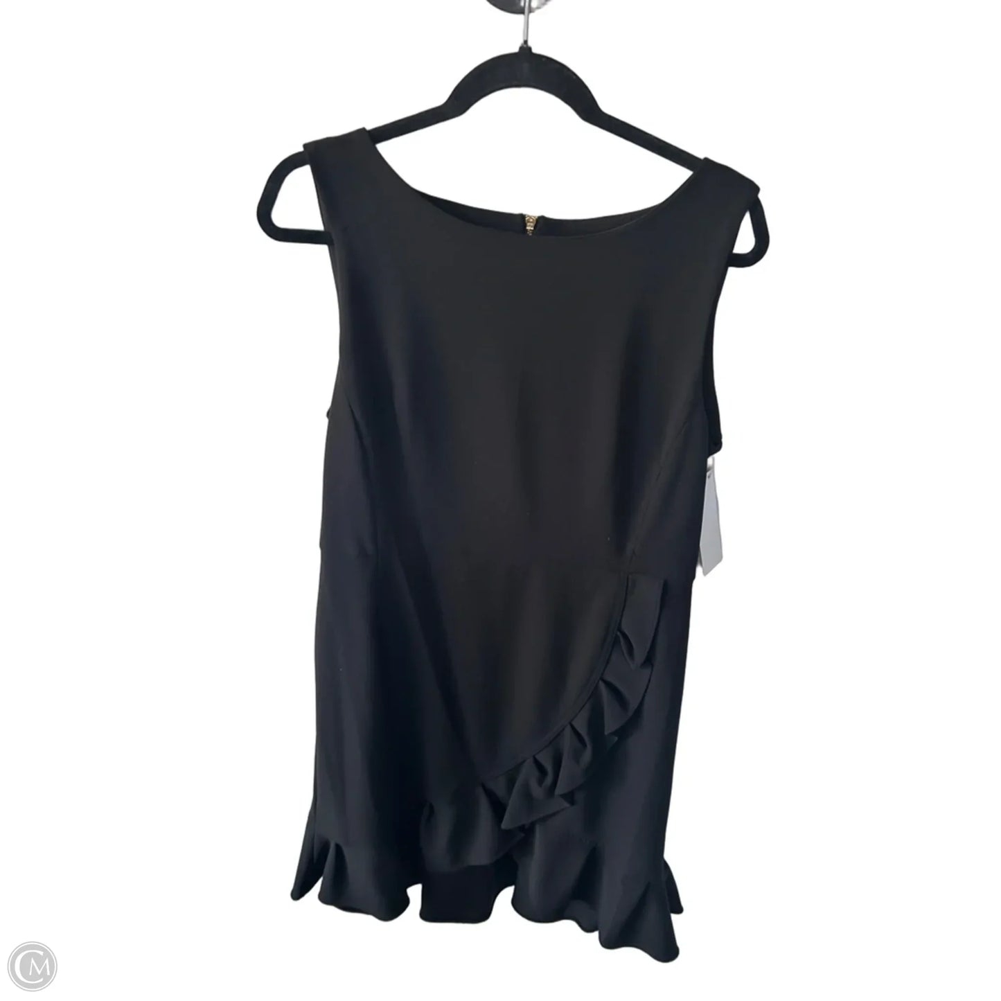 Dress Work By Calvin Klein In Black, Size: L