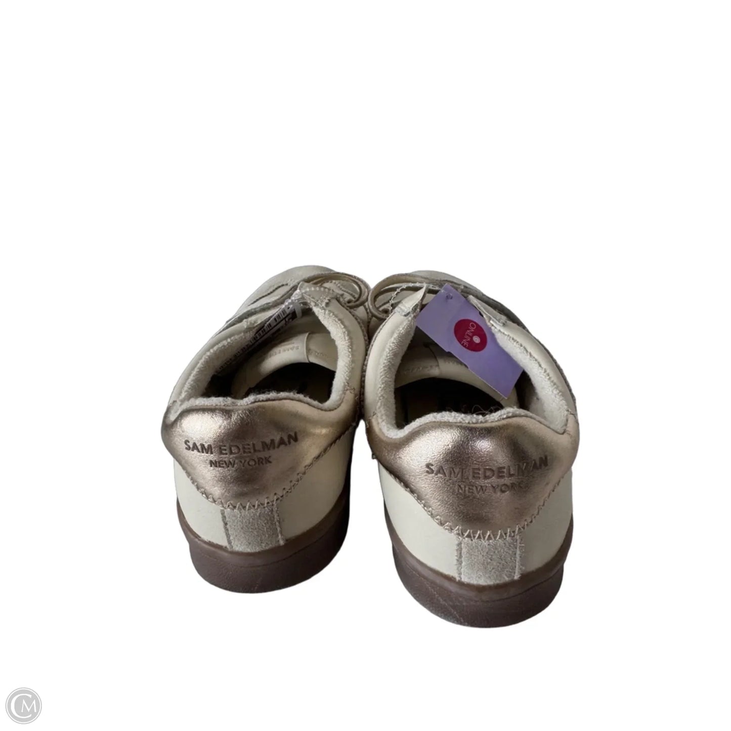 Shoes Sneakers By Sam Edelman In Cream, Size: 7.5