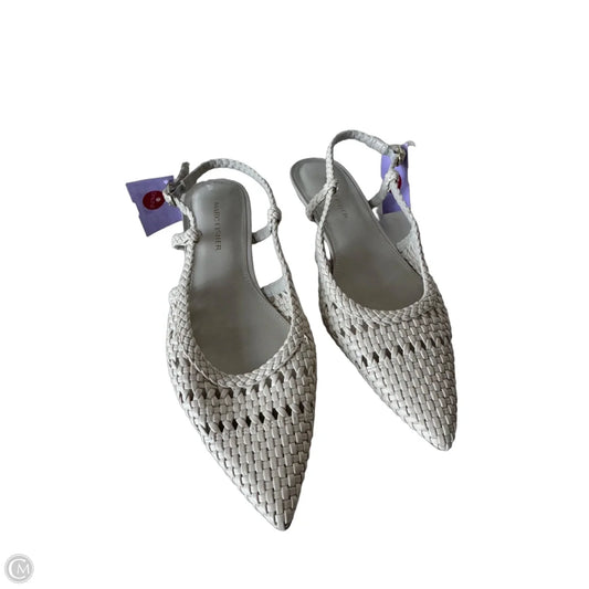 Shoes Heels Kitten By Marc Fisher In White, Size: 8