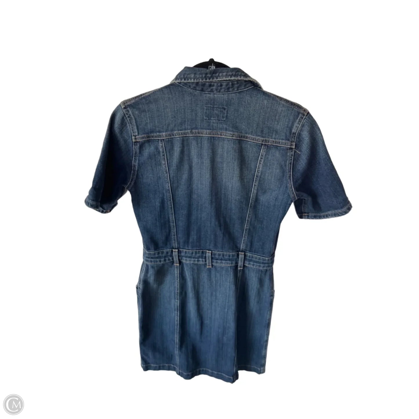 Dress Casual Short By Current/elliott In Blue Denim, Size: S