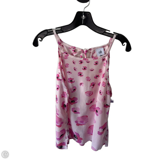 Top Sleeveless By Cabi In Pink, Size: L