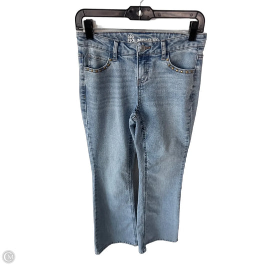 Jeans Boot Cut By No Boundaries In Blue Denim, Size: 0