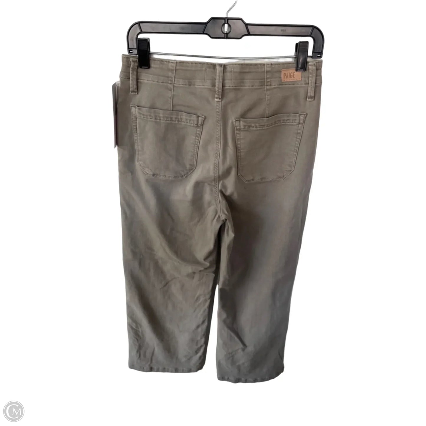 Jeans Wide Leg By Paige In Taupe, Size: 2