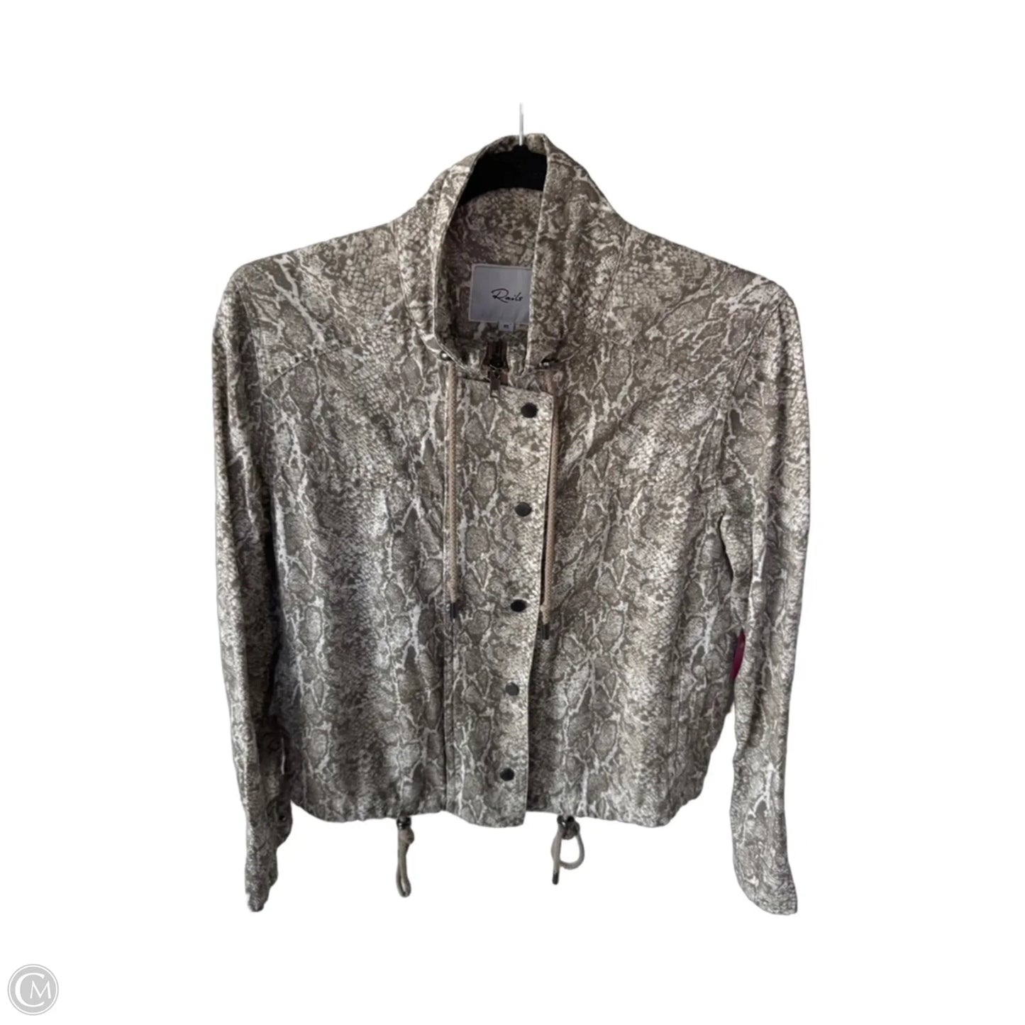 Jacket Other By Rails In Brown & Cream, Size: Xs