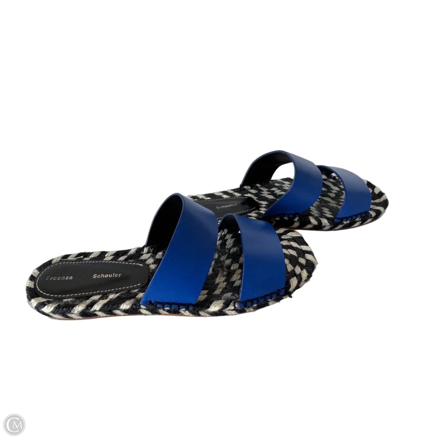 Sandals Luxury Designer By Proenza-schouler In Blue, Size: 9