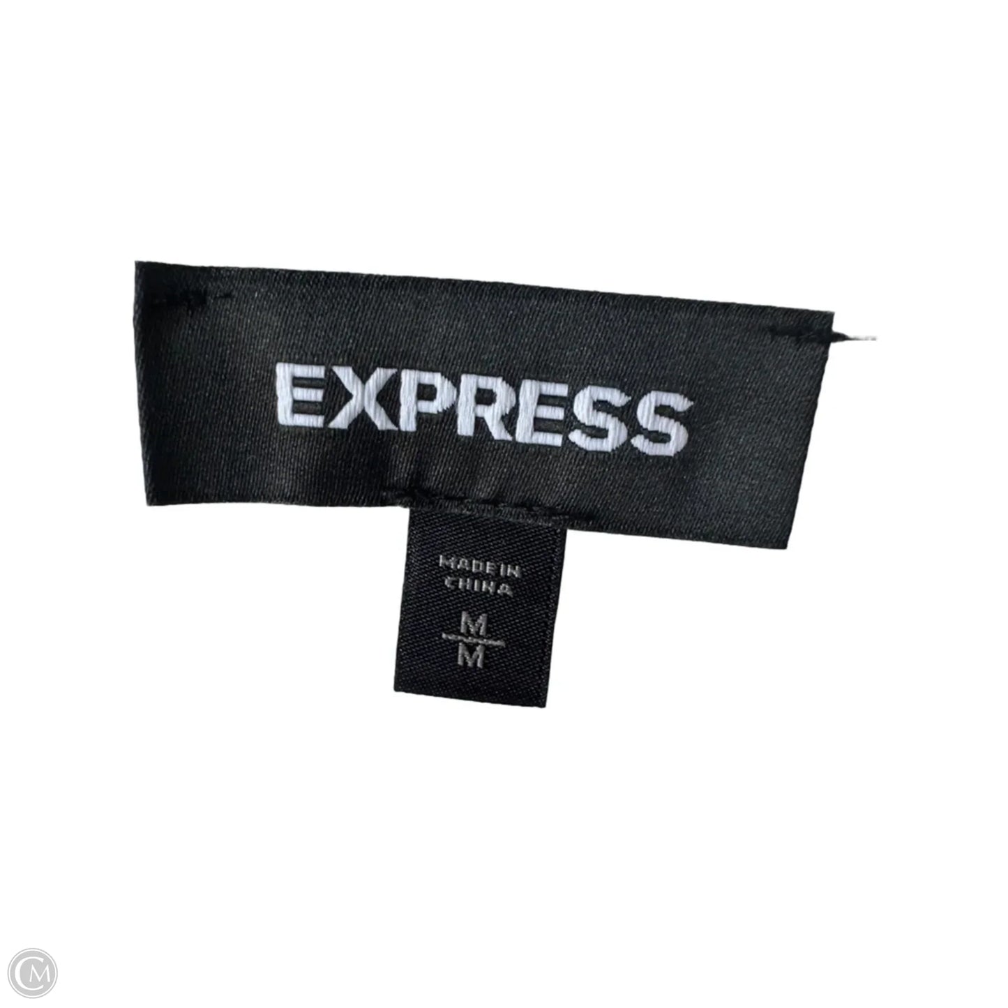 Sweater Short Sleeve By Express In Cream, Size: M