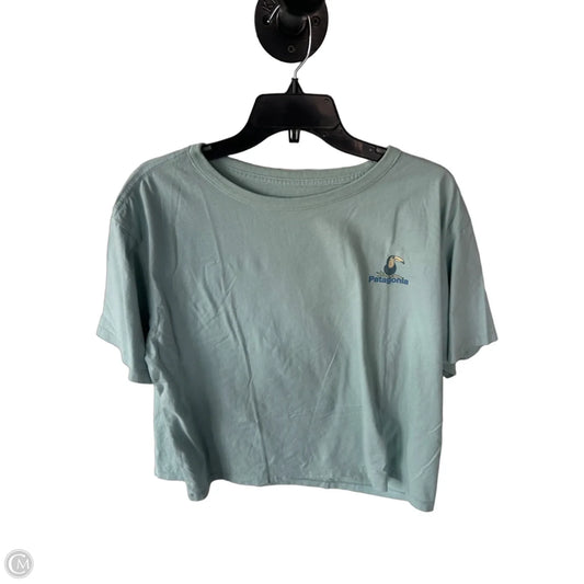 Top Short Sleeve Basic By Patagonia In Green, Size: M