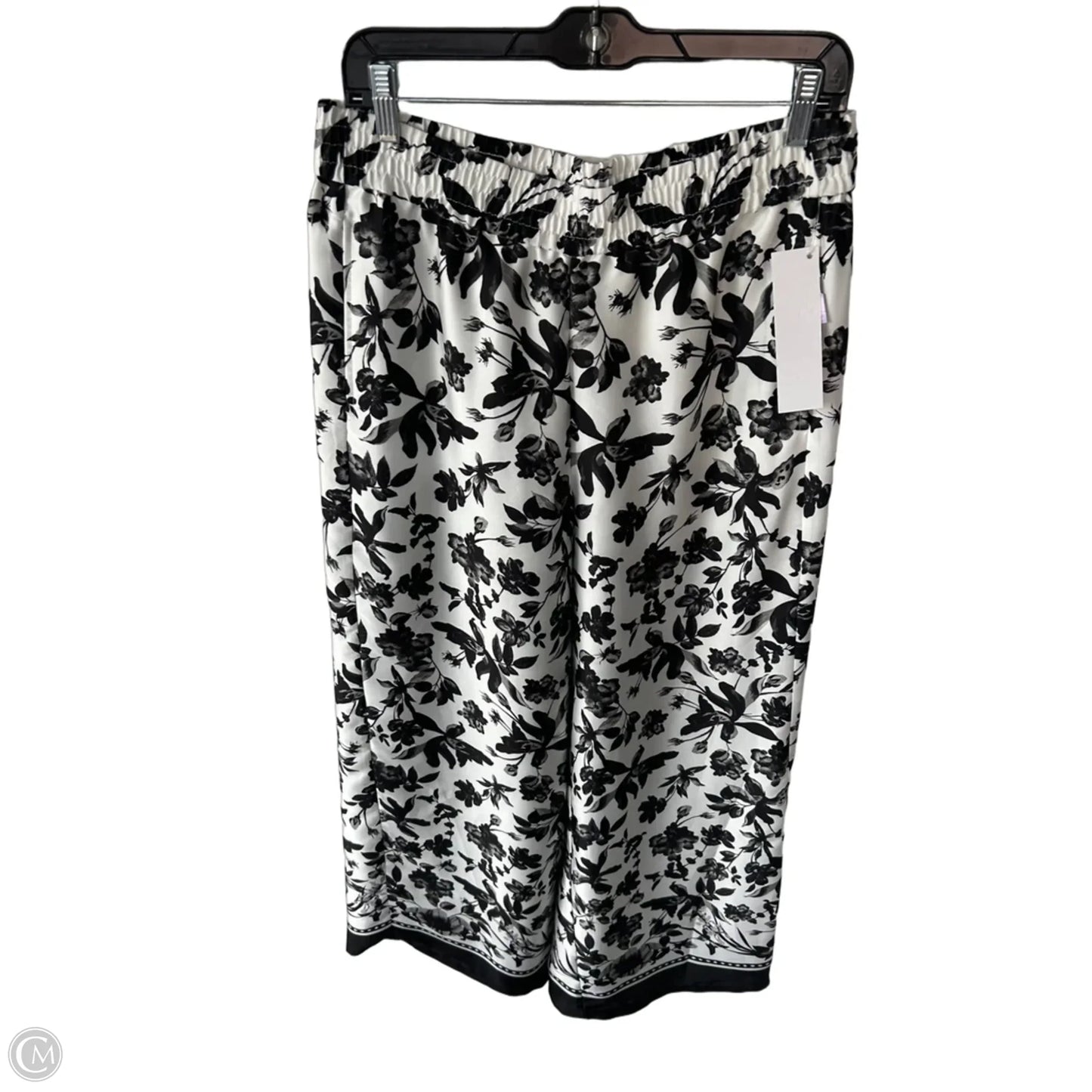 Pants Wide Leg By Inc In Black & White, Size: 8