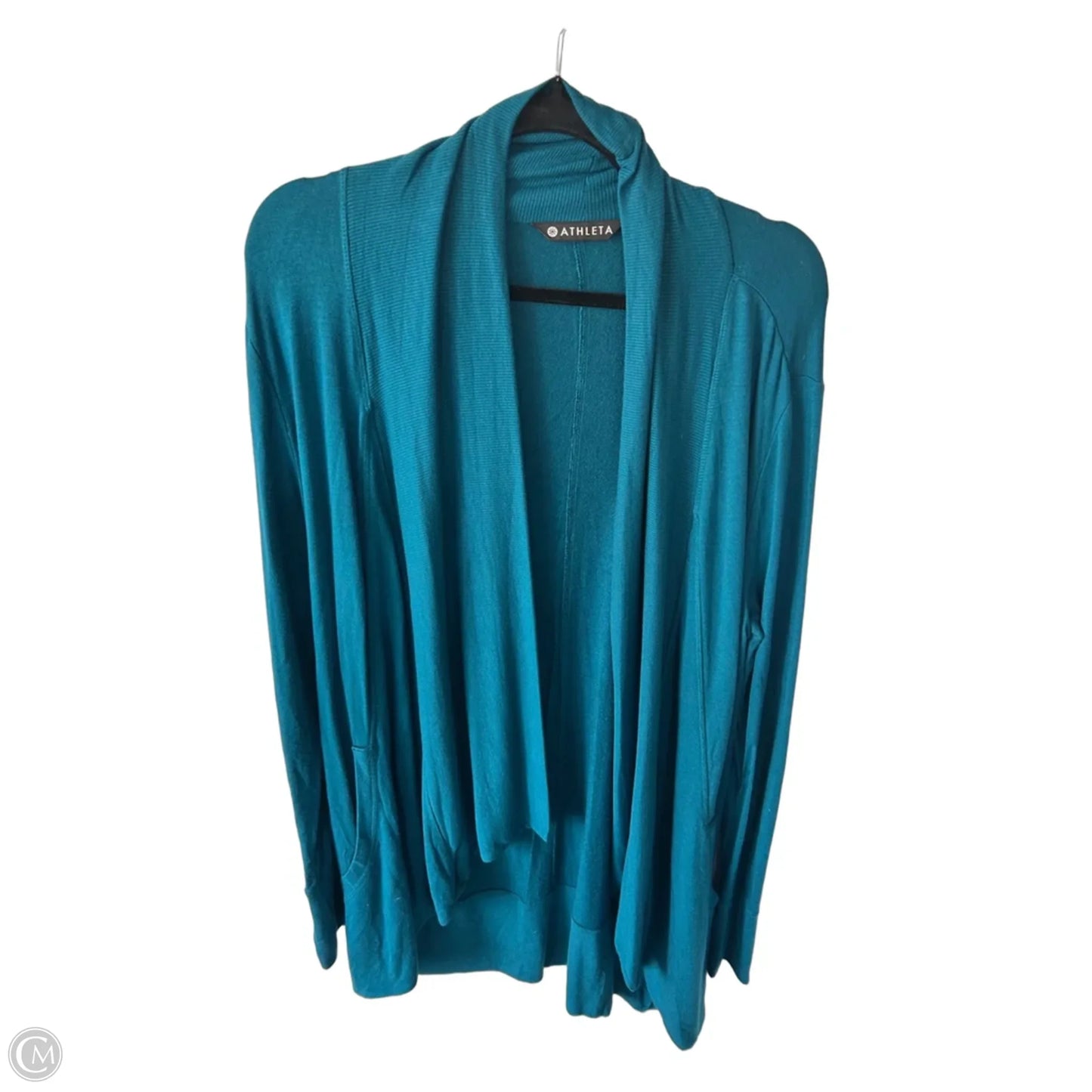 Cardigan By Athleta In Teal, Size: M