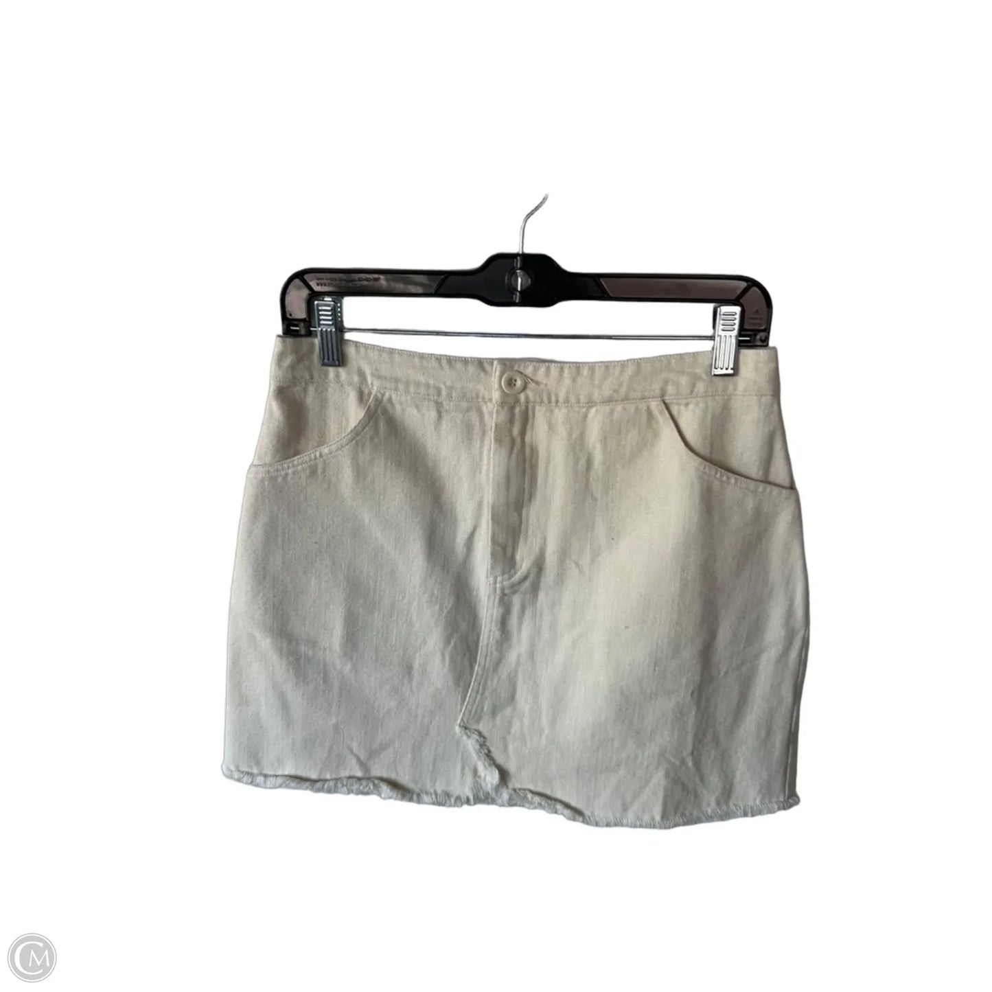 Skirt Mini & Short By Sadie & Sage In Cream, Size: 8