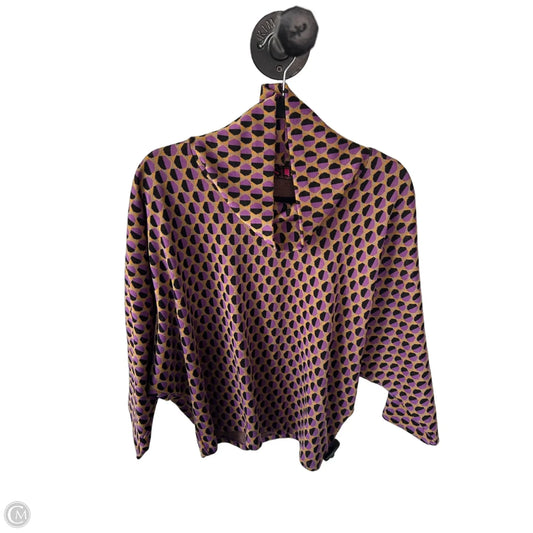 Sweater By Clothes Mentor In Black & Purple, Size: M