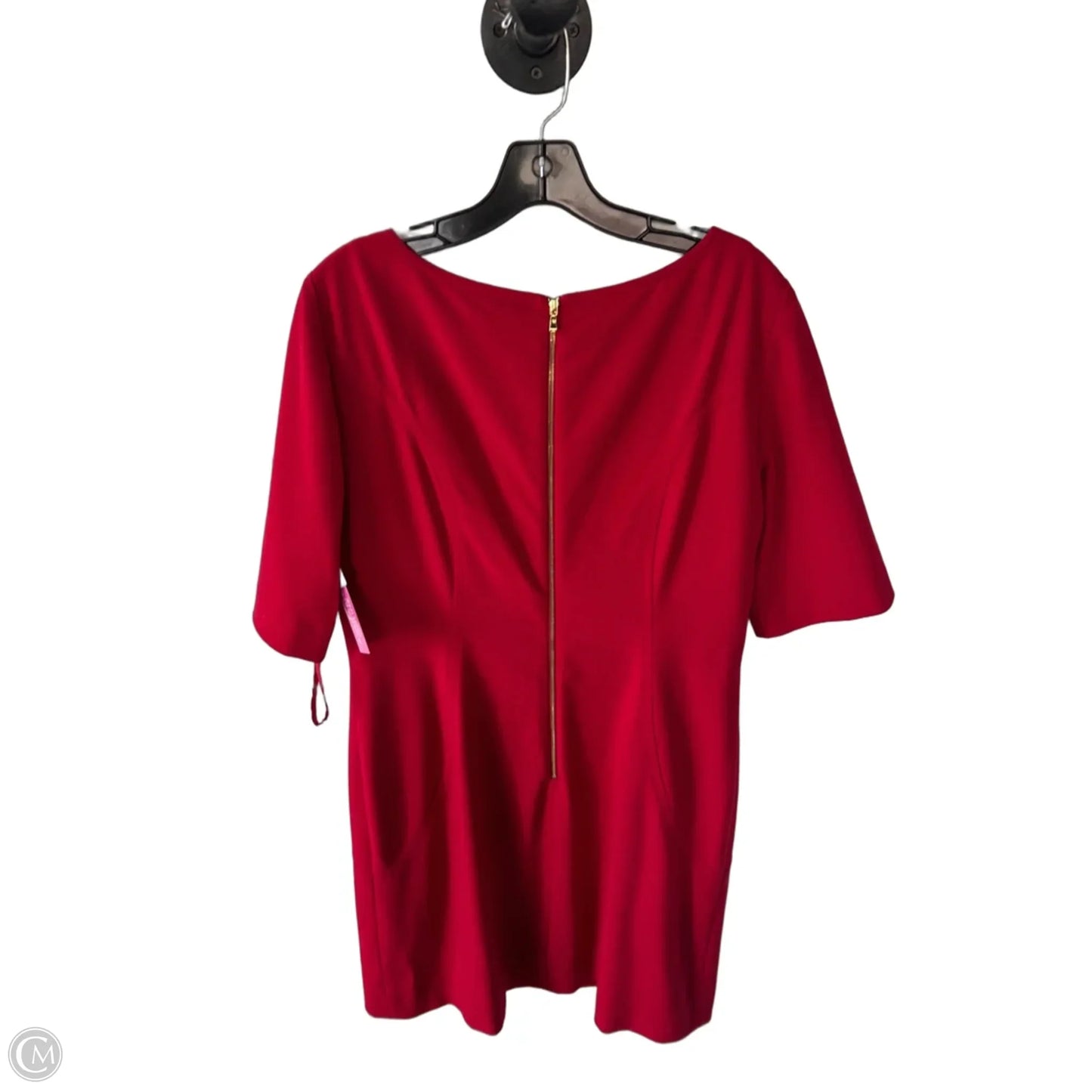 Dress Work By Tahari In Red, Size: L