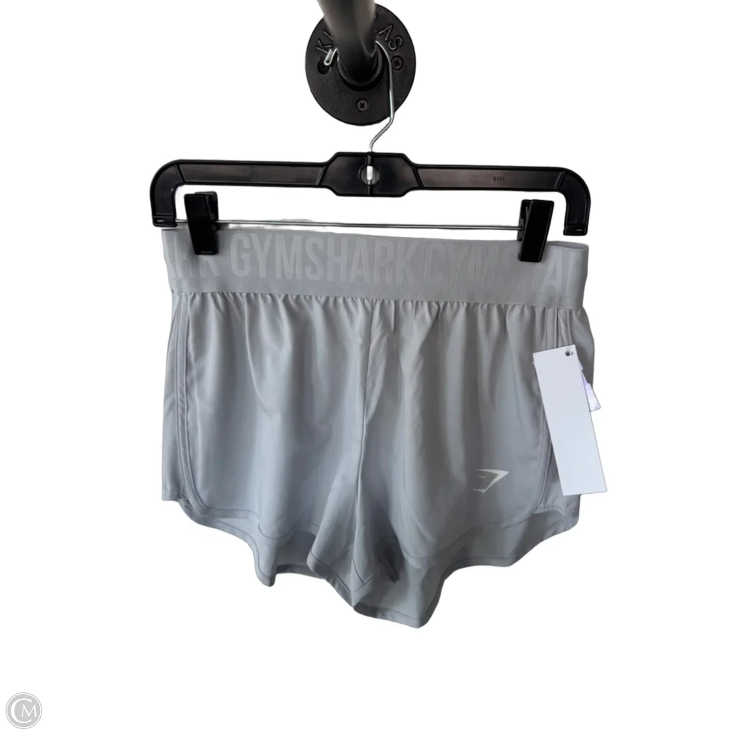 Athletic Shorts By Gym Shark In Grey, Size: 4