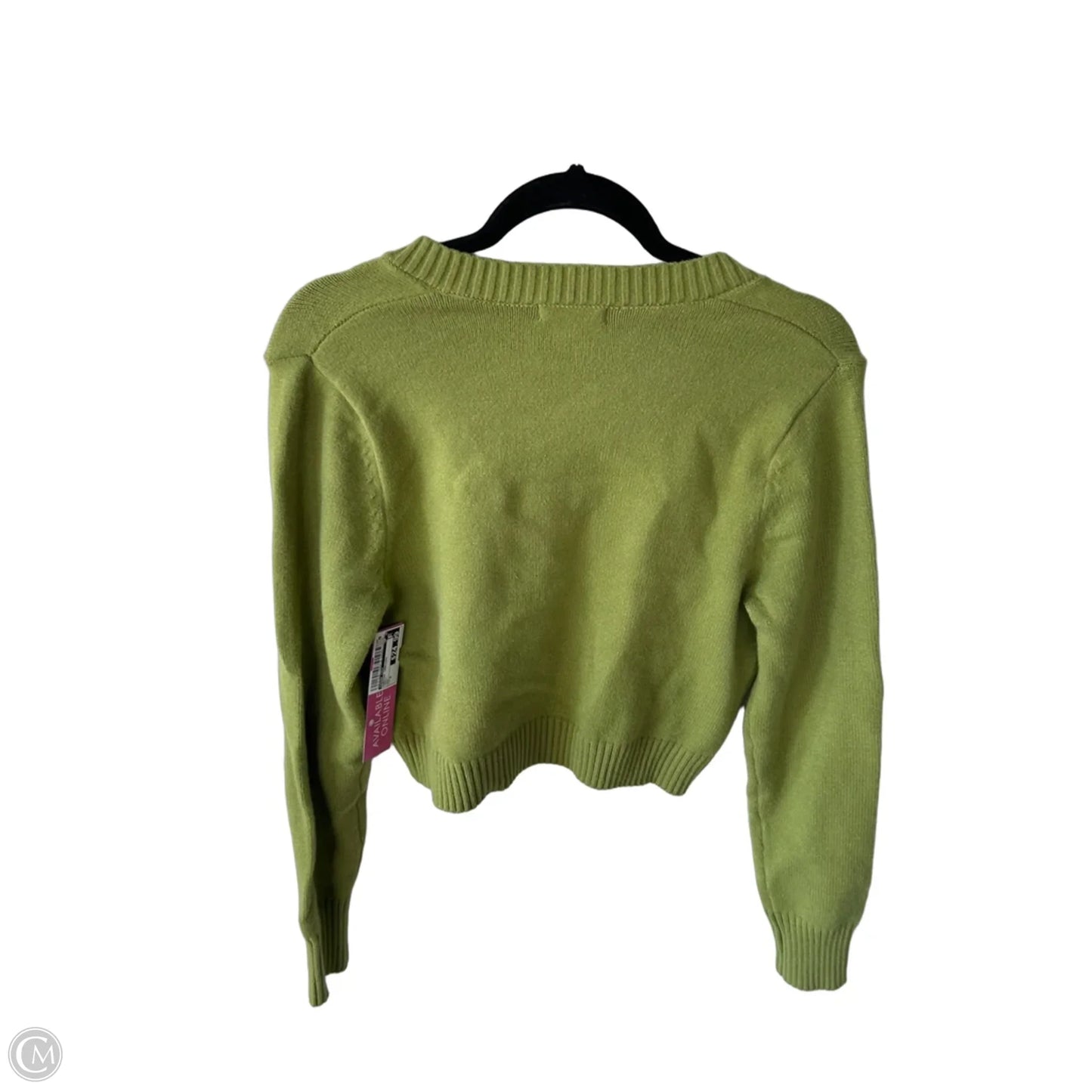 Sweater Cardigan By Urban Coco In Green, Size: M
